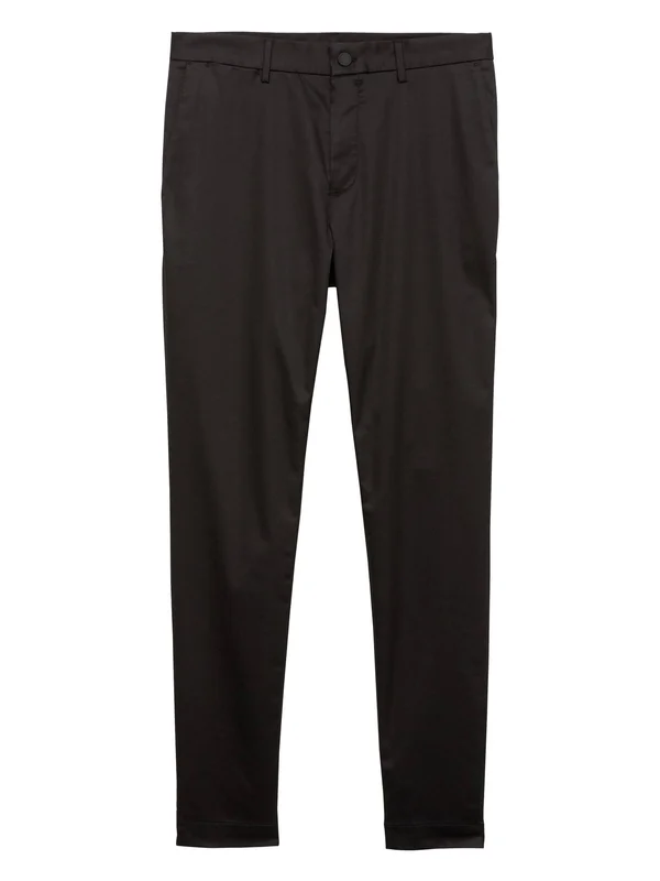 Banana Republic Men's Aiden Slim Core Temp Pant Black Big and Tall Size 35W 36L