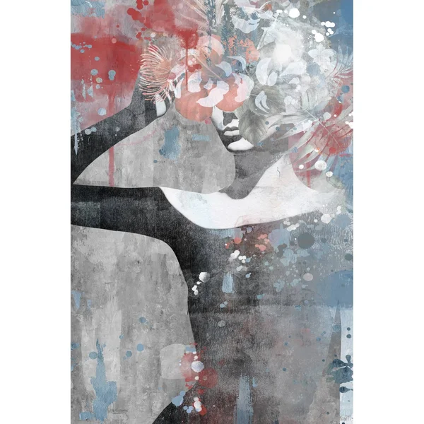 Marmont Hill Confused and Unknown Canvas Wall Art, Size: 45 inch x 30 inch