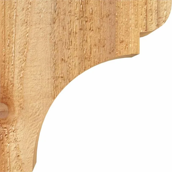 4x22W x 10x22D x 26x22H Yorktown Rough Sawn Corbel - Western Red Cedar