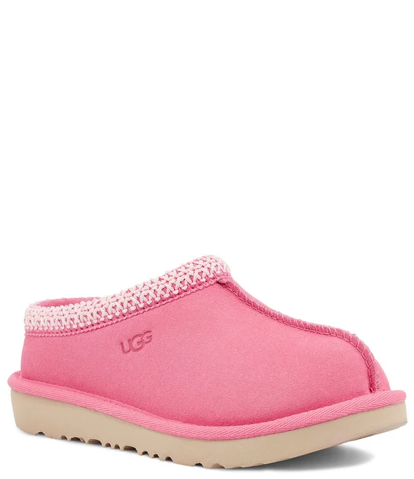 Ugg Tasman II - Girls 8 Toddler Pink Slip on Medium