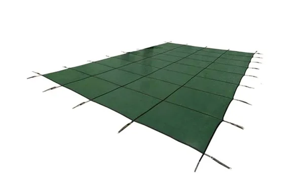 Yard Guard 18 x 36 + 8& Center End Steps Pool Safety COVER - Green DG183658S