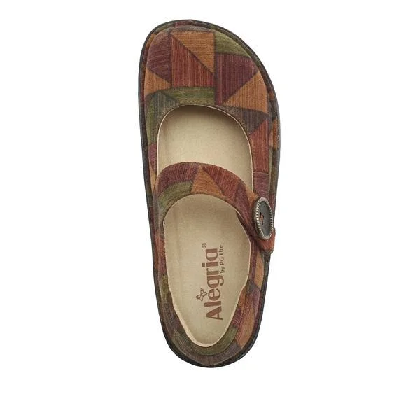 Alegria Paloma Patchwork Printed Leather Mary Janes - 39(9M)