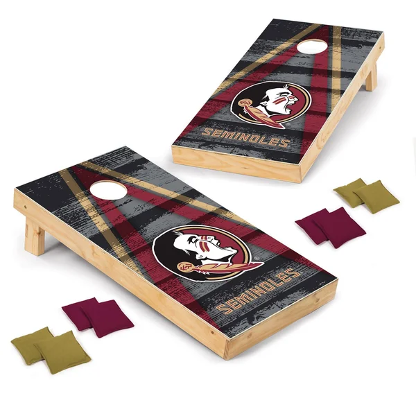 Wild Sports Florida State Seminoles 24 in. W x 48 in. L Cornhole Bag Toss, Multi-Colored