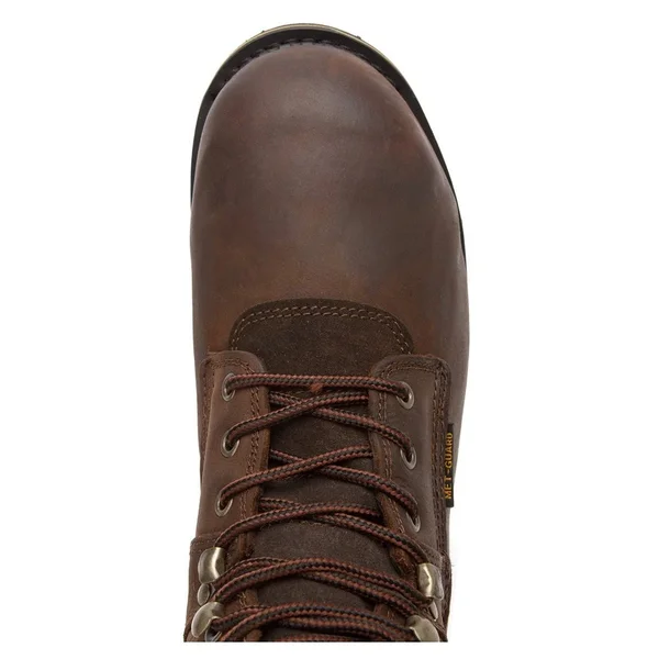 McRae Industrial Work Boots Men Lacer Steel Toe Brown MR86734
