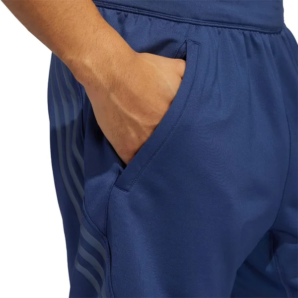 Adidas AEROREADY 3S Cold Weather Knit Shorts Blue - L