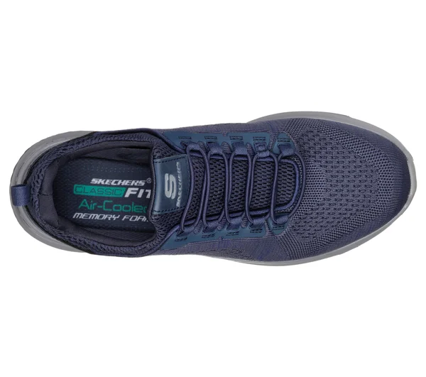 Skechers Men's Delson Brewton Sneaker, Blue