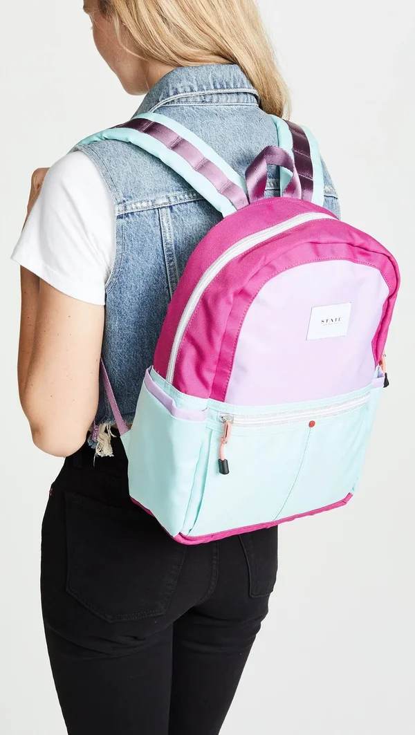 State Bags Kane Magenta - Mint Backpack