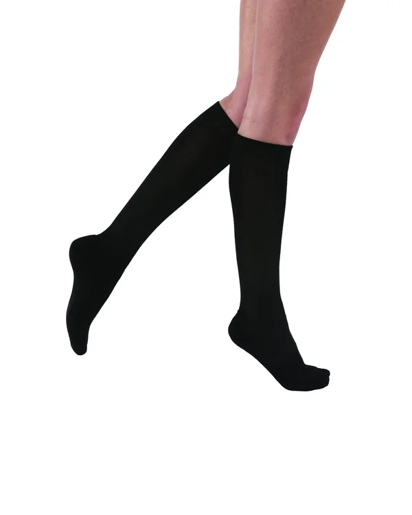 Jobst Activewear 30-40 mmHg Knee High - X-Large, Steel Gray