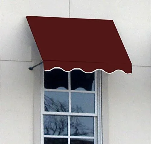 Awntech 5& Dallas Retro Window/Entry Awning - 44x22 x 24