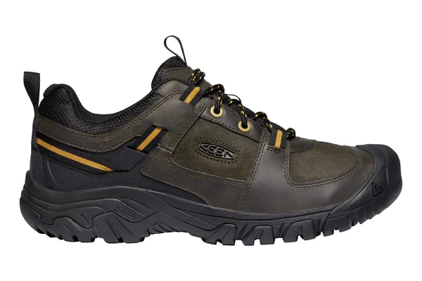 Keen Men's Targhee III Casual Shoe - 7.5 - Black Olive - Harvest Gold