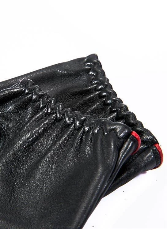 Dents Delta Leather Driving Men's Gloves - Navy Tan