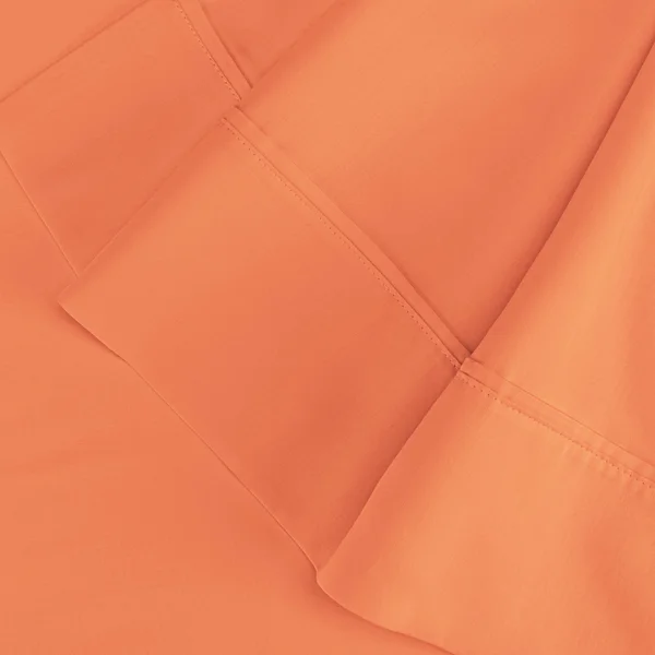 Egyptian Linens Outlet 300-TC Cotton Solid Sheet Set, Gold, Queen