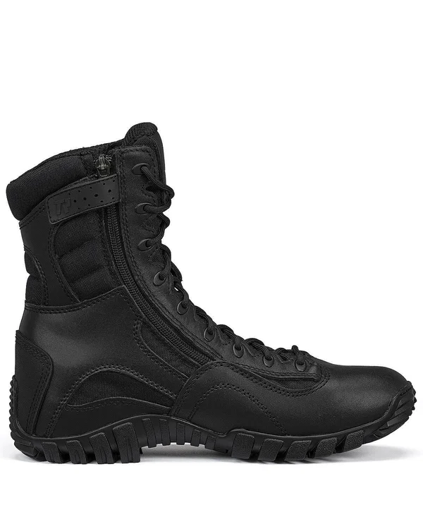 Tactical Research 8x22 Khyber Lightweight Side Zip Tactical Boot - Black - TR960Z 105R