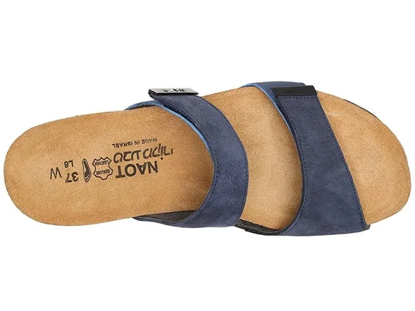Naot Women's Jacey Slide - Size: 43, Navy Velvet/Oil Blue/Oil