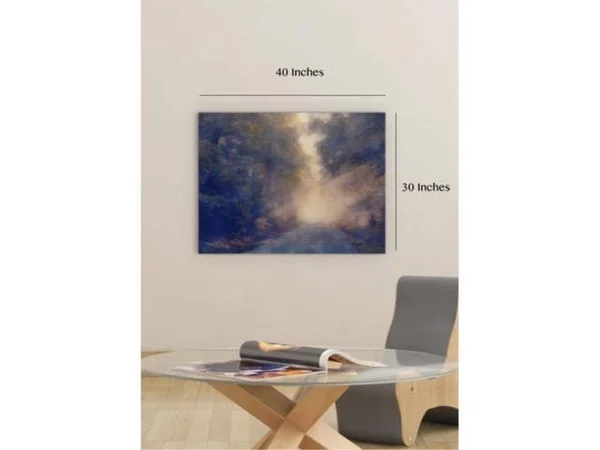 24x22 x 36x22 Hazy Road Matte Canvas by Amrita Sen in Multi-Color
