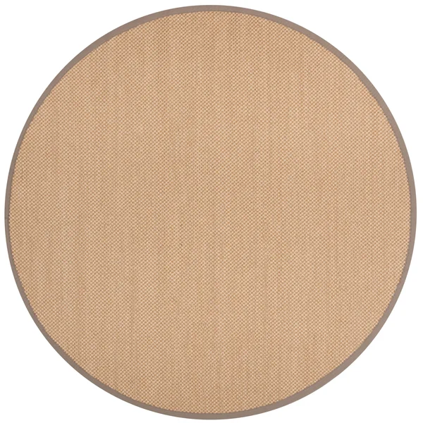 Safavieh NF141A-214 2 ft. 6 in. x 14 ft. Natural Fiber Power Loomed Runner Area Rug Maize & Black