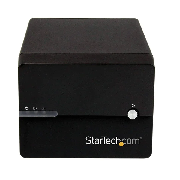 StarTech.com USB 3 eSATA Dual 3.5x22 SATA III HDD RAID Enclosure UASP Hard drive array - 2-bay