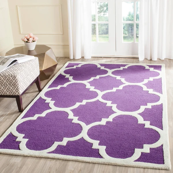 Safavieh Cambridge Dark Brown/Ivory Area Rug; 6& x 9&