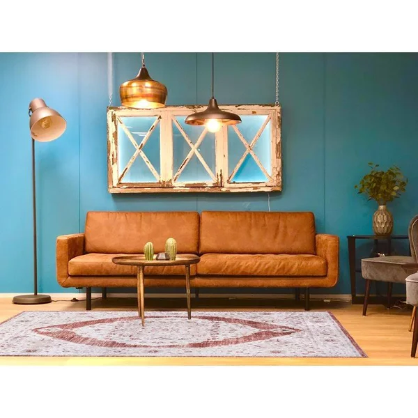 Trendy Collection Rose Transitional Polyester Area Rug - 5'2'' x 7'5''