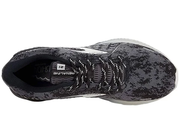 Brooks Men's Adrenaline GTS 21 Running Shoes, Black