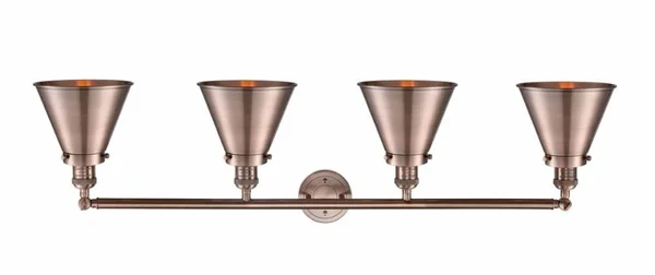 Innovations 215-PN-M13-PN Appalachian 4 Light Bath Vanity Light