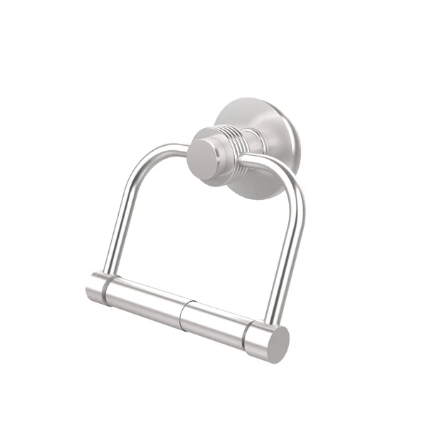 Allied Brass Mercury Collection 2 Post Toilet Tissue Holder with Groovy Accents - Brushed Bronze