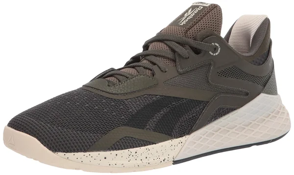 Reebok Men's Nano x Training Shoes - Poplar Green/Black/Alabaster 9.5