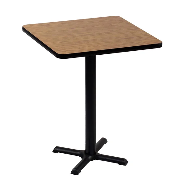 Correll - Inc. High Square Bar and Caf Table - Red - 24x22 Square