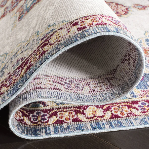 Safavieh Aria ARA103A 5&1x22 x 7&6x22 Ivory - Navy Area Rug