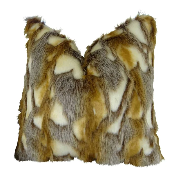 Plutus Brandy Fox Handmade Throw Pillow