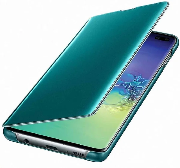 Samsung Galaxy S10+ S-View Flip COVER, Green (EF-ZG975CGEGUS)