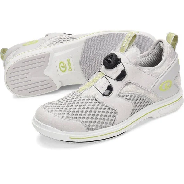 Dexter Men's DexLite Pro Boa Right Hand Bowling Shoes - Grey/Lime