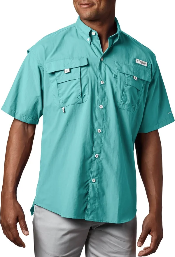 Columbia Bahama II S/S Shirt Xxs - Gulf Stream
