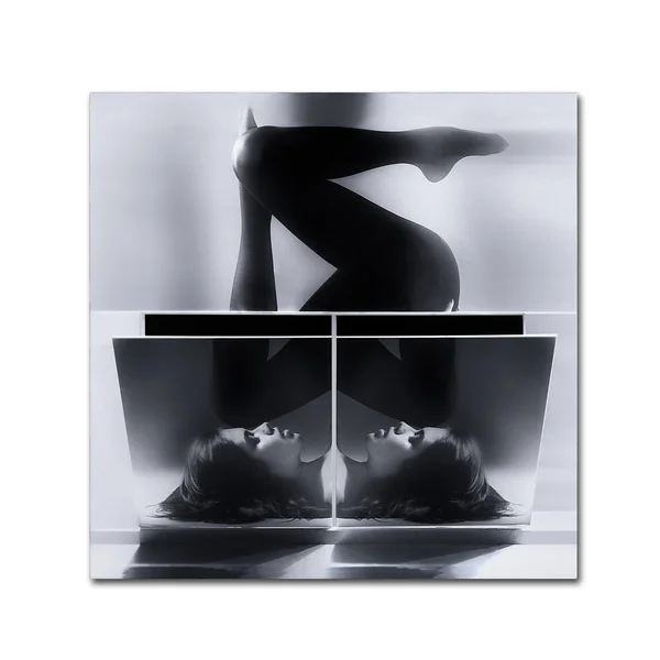 Trademark Fine Art 1X02875-C1818Gg Matthias Mempel 'Twins' Canvas Art