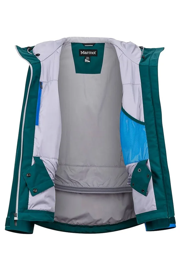 Marmot Women's Lightray Jacket - M - Deep Teal/Clear Blue