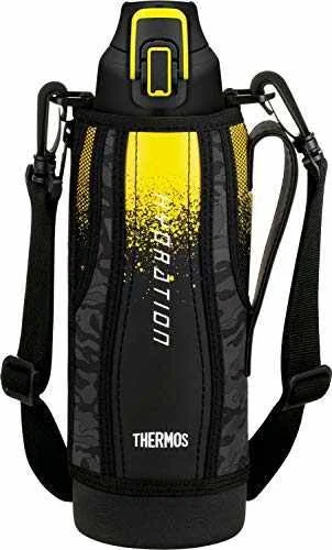 1.0L Black Camouflage) Thermos Water Bottle Vacuum Insulated Sports Bottle Black Camouflage 1.0L FHT-1000F BK-C