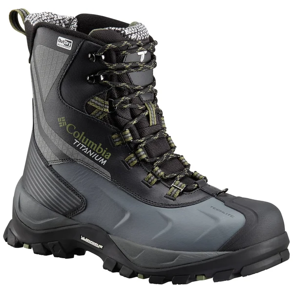 Columbia Men's Powderhouse Titanium Omni-Heat 3D Outdry Boot - Black - 8