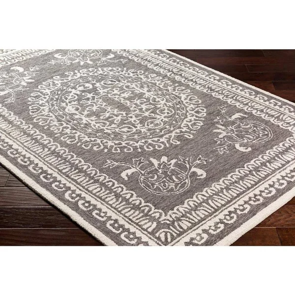 Surya Newcastle NCS-2305 Black Area Rug 8& x 10&