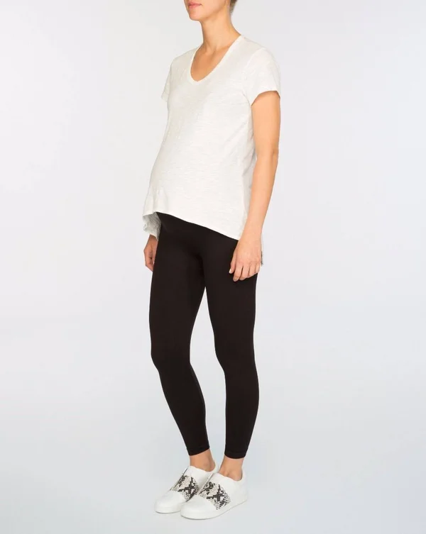 Spanx Mama Look at Me Now Seamless Leggings - Very Black