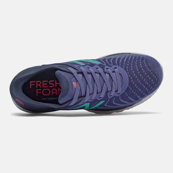 New Balance Women's Fresh Foam 860v11 Virtual Sky-Bleached Lime Glo - 5.5