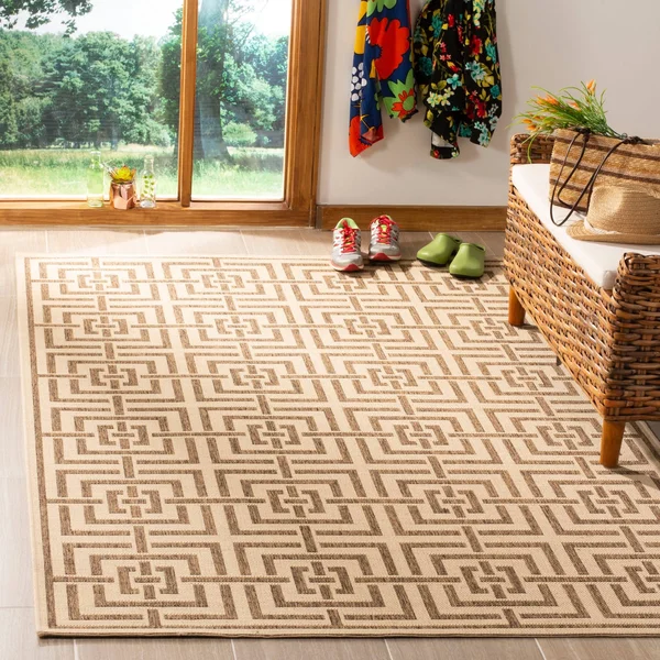 Safavieh Linden LND128C 8&0x22 x 10&0x22 Cream - Beige Area Rug