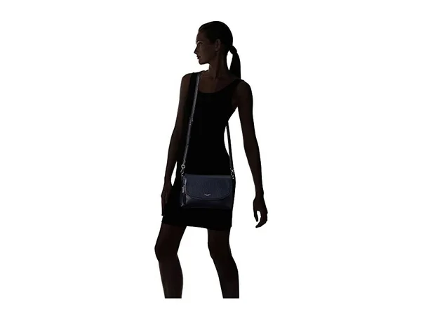 Kate Spade New York Large Polly Leather Crossbody Bag - Blazer Blue