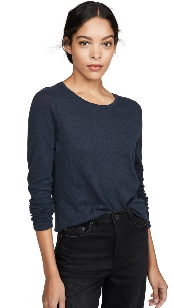 ATM Anthony Thomas Melillo Long Sleeve Destroyed Tee