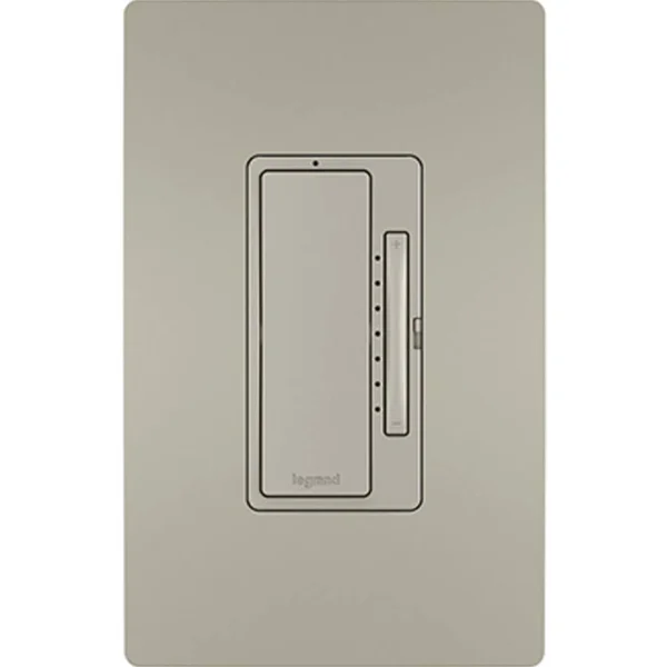 Legrand LC2101 Radiant Universal RF Dimmer Wall Control Nickel