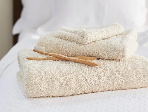 Coyuchi 6 Piece Organic Cloud Loom Towel Set, Fog