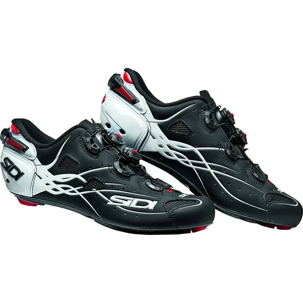 Sidi Shot Black, White Road Shoes