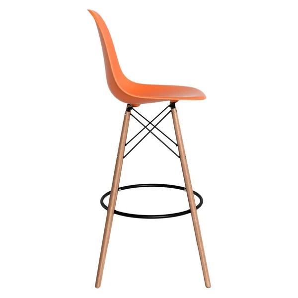 Aeon Furniture Modern Classic Paris Barstool - Set of 2 - Orange
