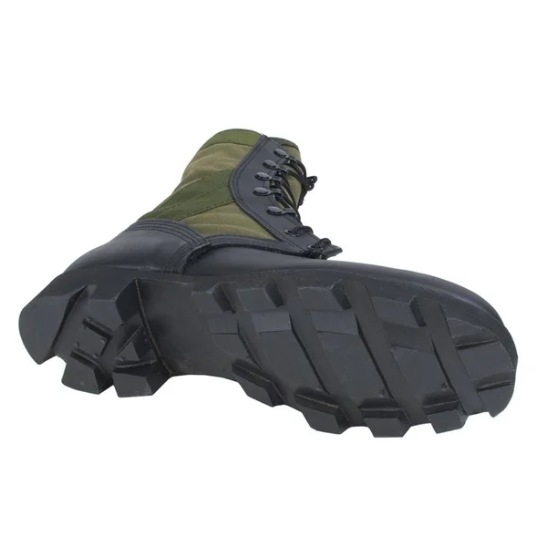 McRae Footwear Men S Hot Weather Jungle Boot 7189 - Olive Drab/Black