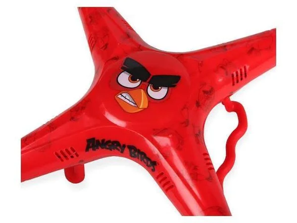 Angry Birds Licensed Red Squak-Copter 4.5CH 2.4GHz RC Camera Drone - World Tech Toys