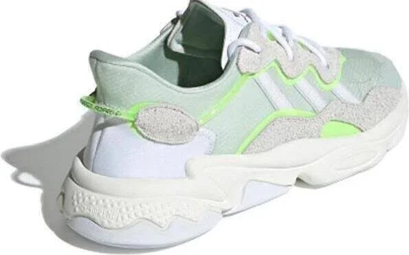 Adidas Ozweego &Dash Green& Dash Green/Cloud White/Signal Green Marathon Running Shoes/Sneakers EF4288 (Size: US 5.5)